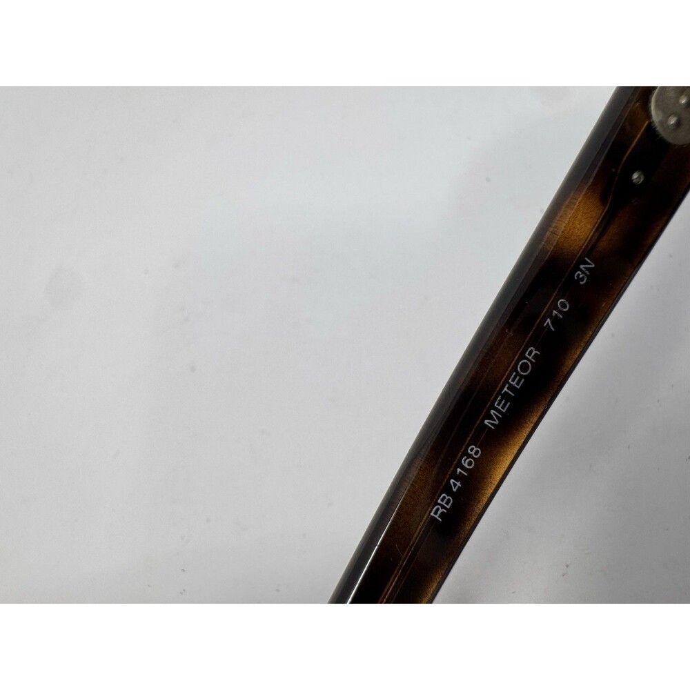 Ray-Ban RB4168 Meteor Sunglass Frames Only Tortoise 710 3N Italy - Picture 16 of 16